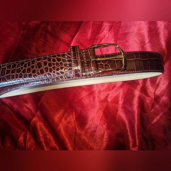 Belt Master Genuine Italian Leather - Picture 1 of 3
